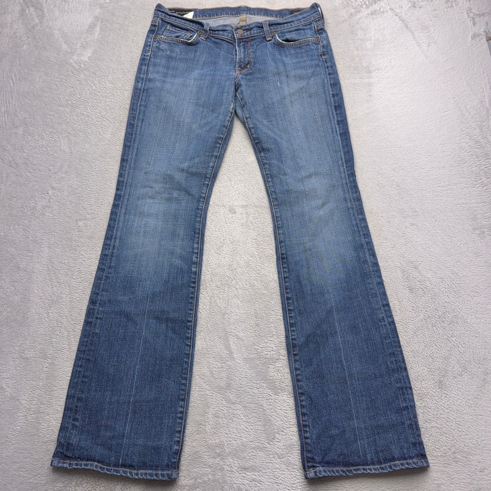 Citizens of Humanity Jeans Womens 30 Blue Kelly 001 Low Waist Bootcut Stretch